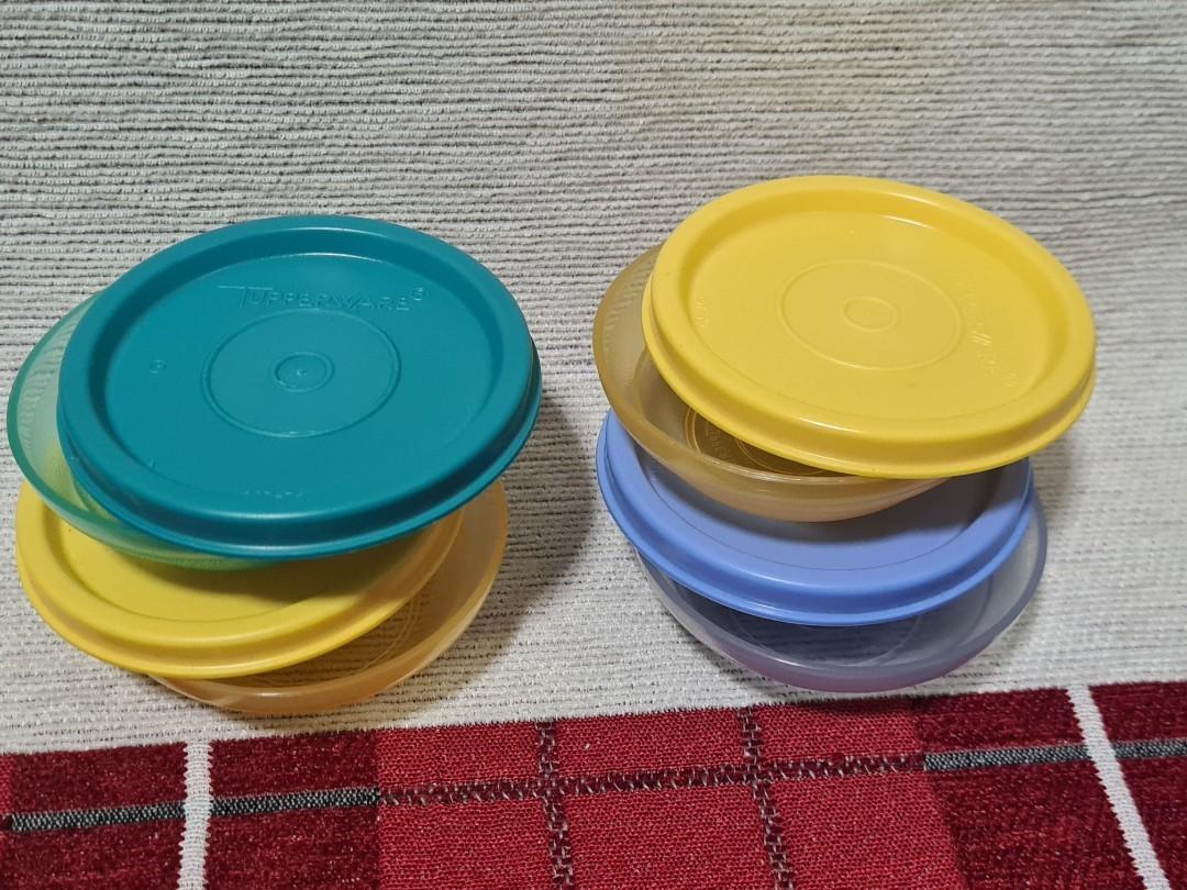 Tupperware Mini Sauce dish set (4), Furniture & Home Living