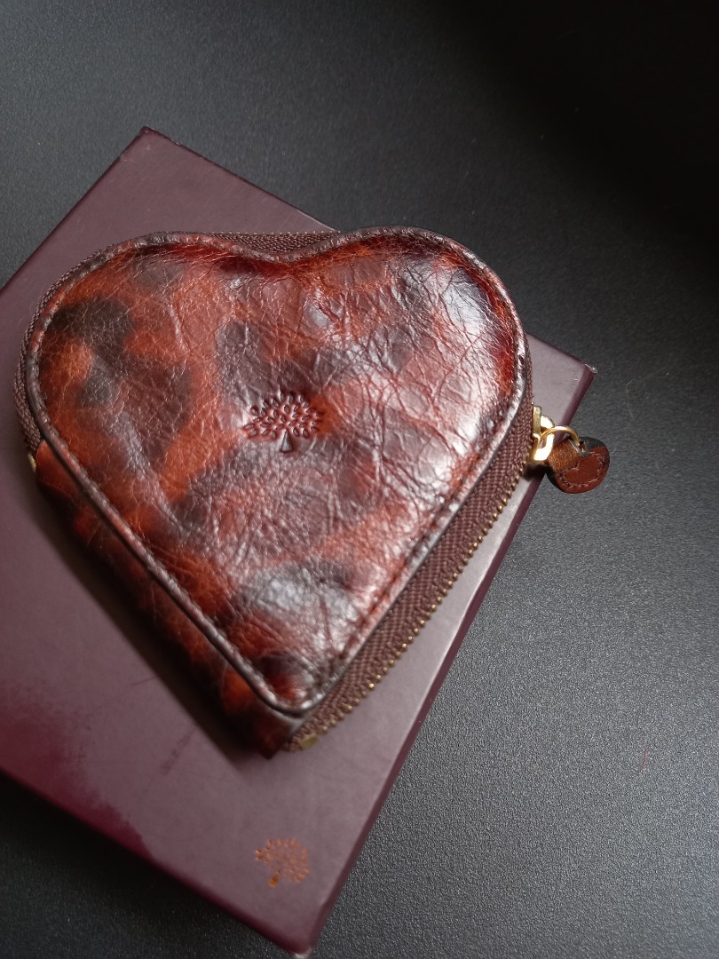 Mulberry heart coin best sale purse