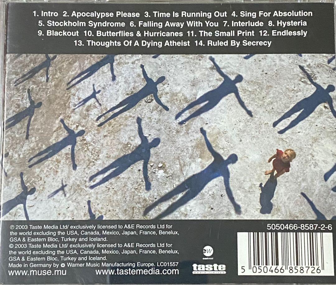 Muse Absolution CD （分類：音樂與媒體 - CD 及 DVD）位於 Hong Kong。 由 lingpo310 提交（商品編號 1153180390，圖片 2）。簡介： 。