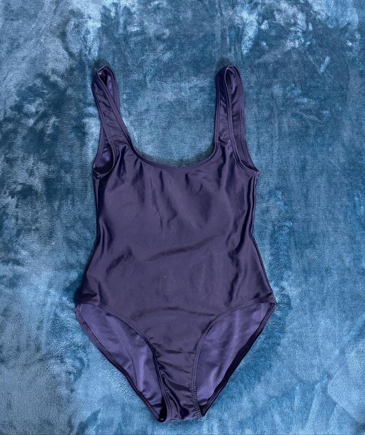 Navy Blue one piece, Women's Fashion, Swimwear, Bikinis & Swimsuits on