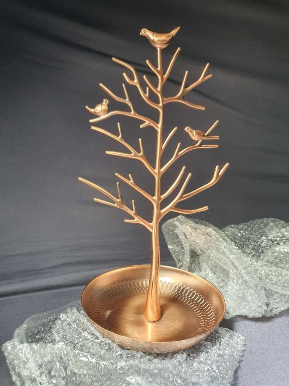 Gold tree jewelry discount holder