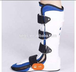 New Imported Large Size for LEFT FOOT  Comfortable Medical Orthopedic Ankle And Knee Fracture Walker Brace AFO Ankle Foot Support Brace Orthosis Splint Ankle Foot Sports Motorcycle Injury