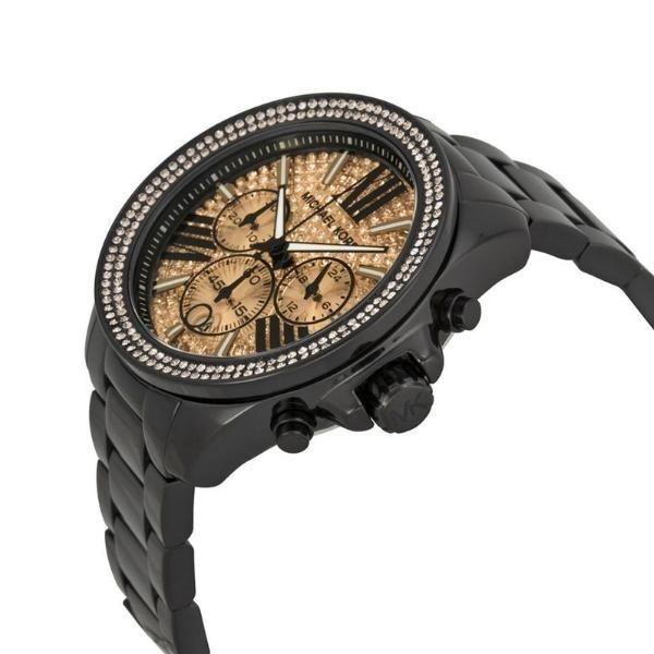 NEW Michael Kors Wren Crystal Stainless Steel Ladies Watch MK5879