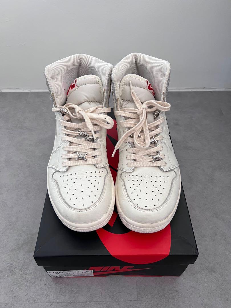 Nike air jordan 1 retro high og sail hot sale