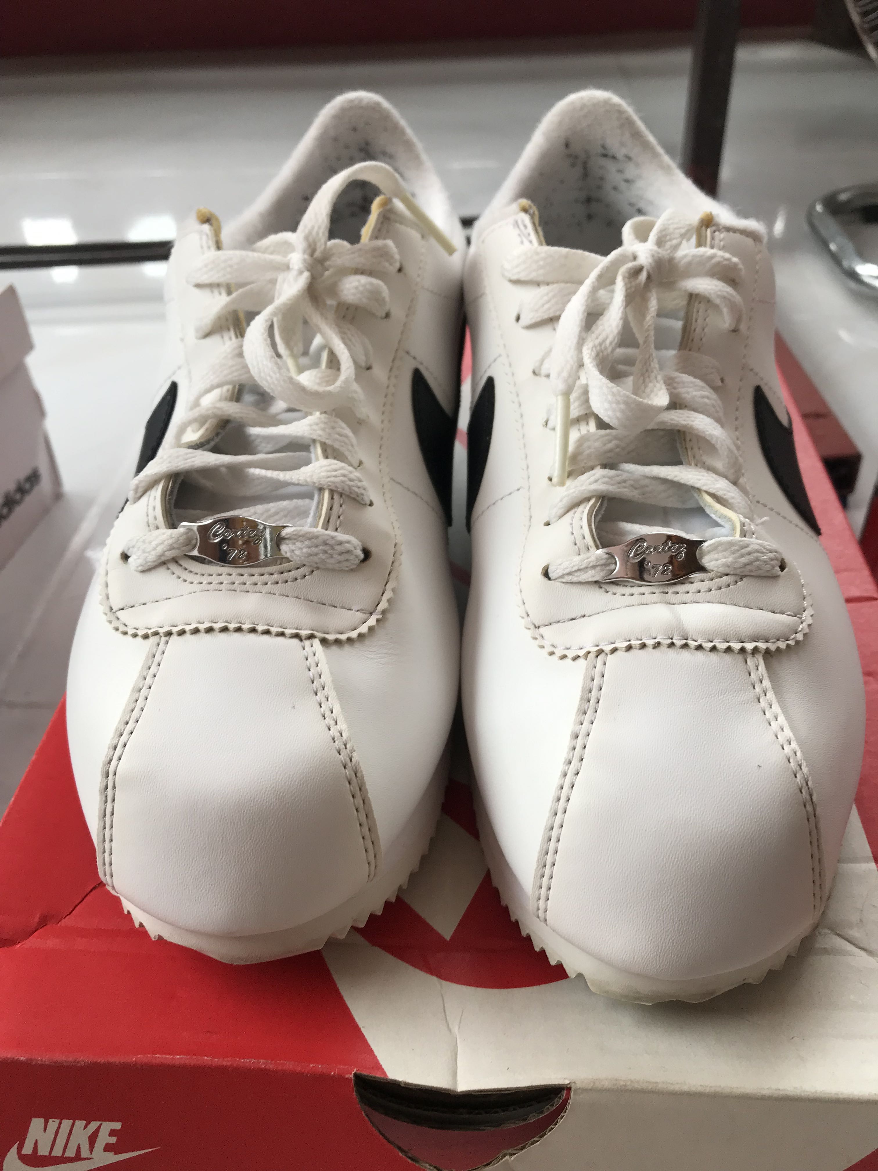 Nike cortez 72 lace locks Clearance