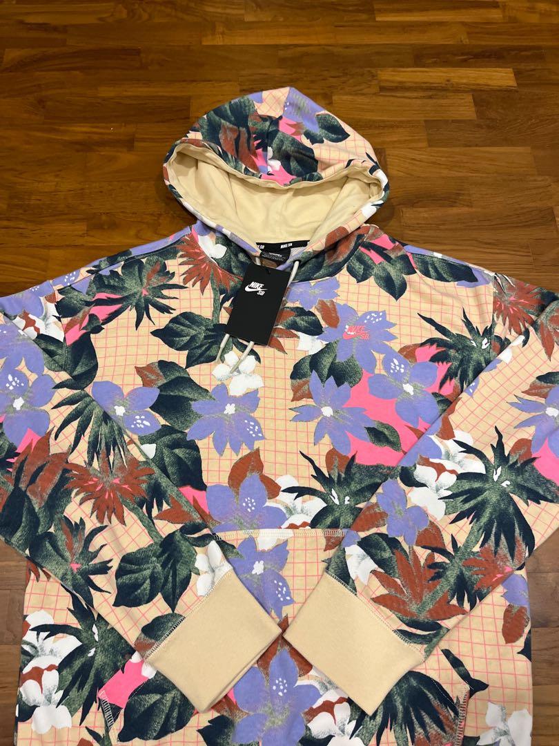 Nike sb paradise floral hoodie online