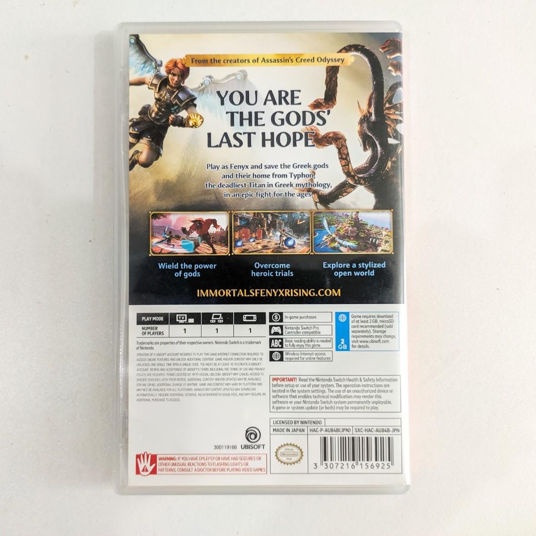 Nintendo Switch Games Immortals Fenyx Rising (Category: Nintendo) located in Caloocan City. Submitted by thriftyswift.mnl (Listing ID 1153313610, Image 3). Description: Nintendo Switch Games - 1899each ✔️ Minecraft ✔️ NBA 2K21 ✔️ Immortals Fenyx Rising ✔️ Pokemon Shield ✔️ Monster Hunter Rise.