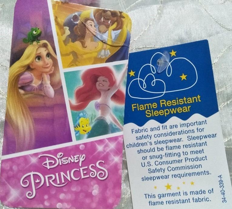 Original Disney Princess Flame Resistant Sleepwear, Babies & Kids