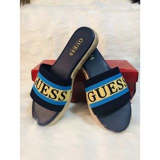 Guess carlita sales espadrille slide sandals