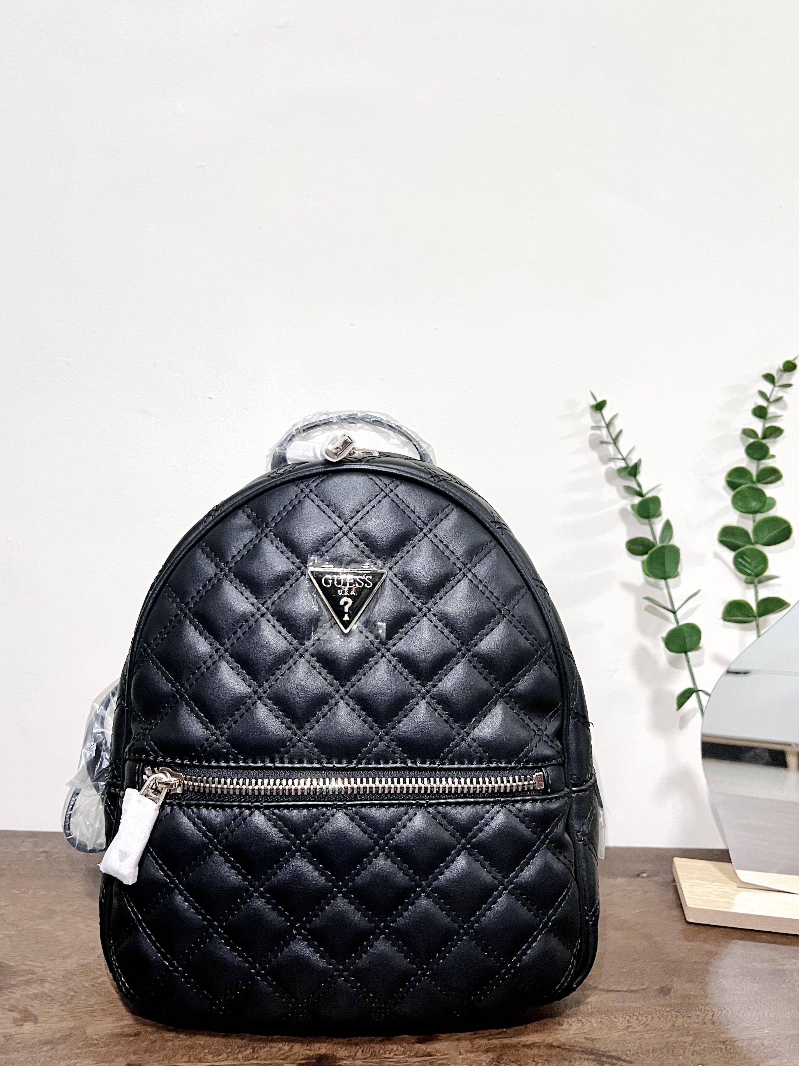 Guess best sale quilted backpack