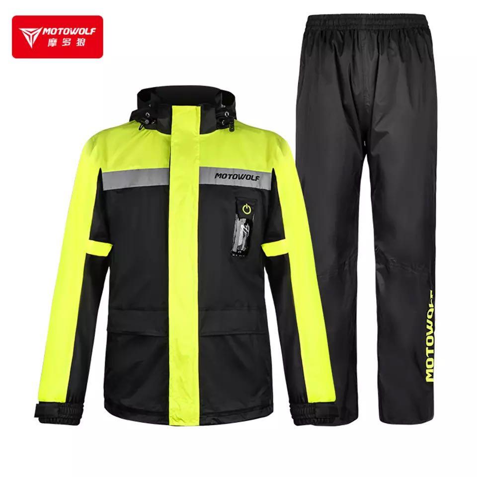 ORIGINAL MOTOWOLF RAINCOAT V1 and V2, Men's Fashion, Coats, Jackets and  Outerwear on Carousell