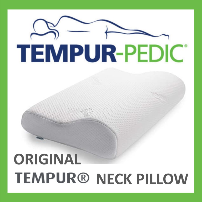 Original Tempur Neck Pillow (Import from USA), Furniture & Home Living