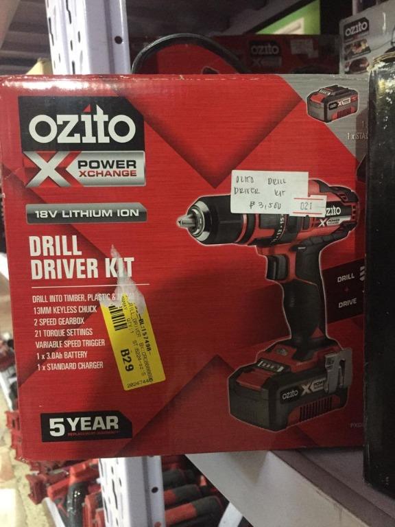 OZITO DRILL DRIVER KIT, Commercial & Industrial, Construction Tools