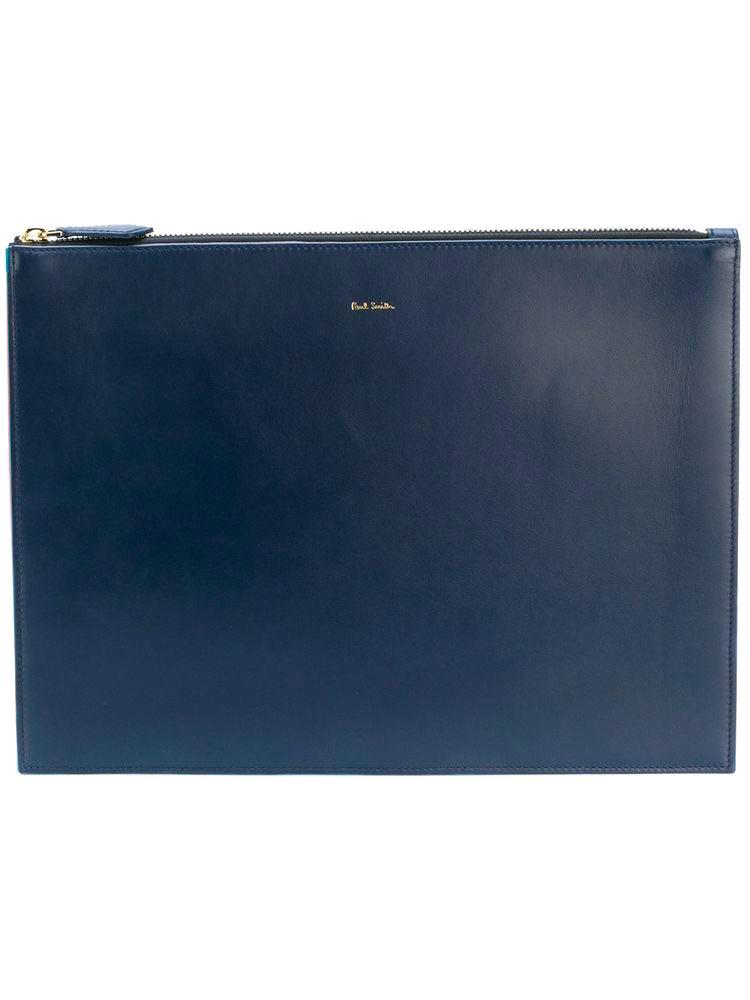 Paul Smith Concertina Document Case (Category: Luxury Bags & Wallets) located in Quezon City. Submitted by thrift_saver07 (Listing ID 1153298839, Image 2). Description: Paul Smith Concertina Document Case in Navy Blue, iconic stripe -signs of use, minimal pressure marks and corner rubs only, -very smooth zipper rfs: decluttering.