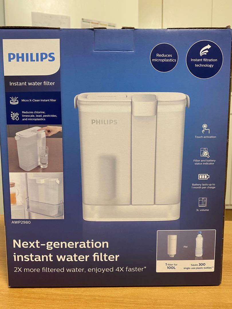 Philips AWP2980WH/24 Instant Water Filter - Micro X-Clean, 3L