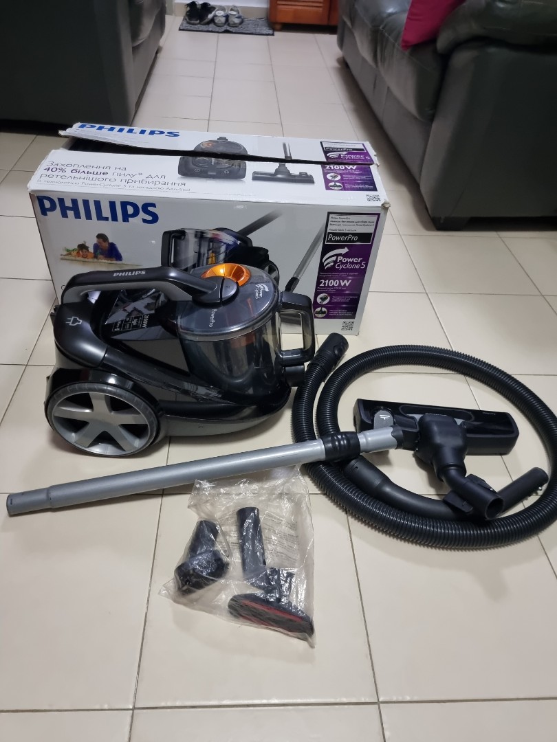 Philips power cyclone 5 ( 2100W ), TV & Home Appliances, Vacuum Cleaner ...