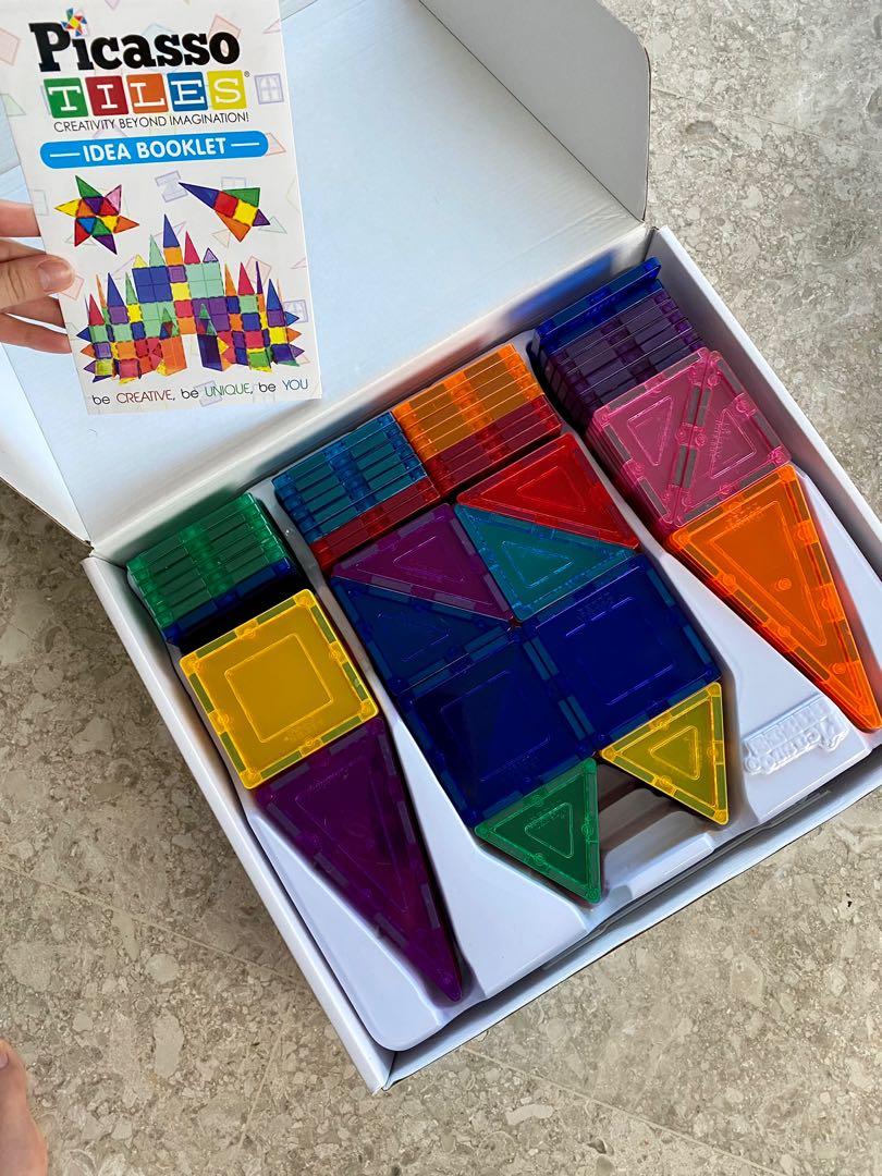Picasso Magnetic Tiles, Hobbies & Toys, Toys & Games on Carousell