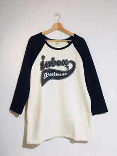 Plus size long top long sleeves