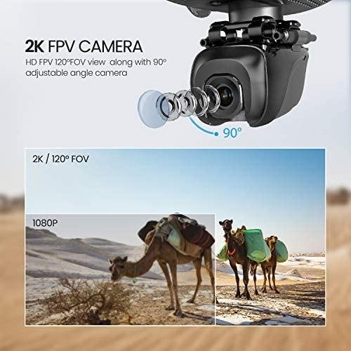 Potensic D58 FPV Drone with 2K Camera 5G WiFi HD Live Video GPS