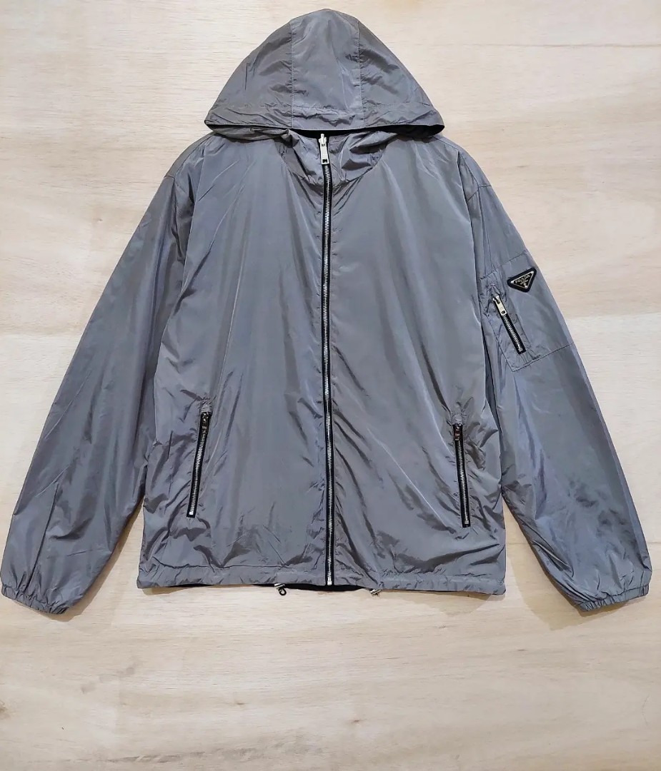 Prada Reversible Casual Jacket, Fesyen 