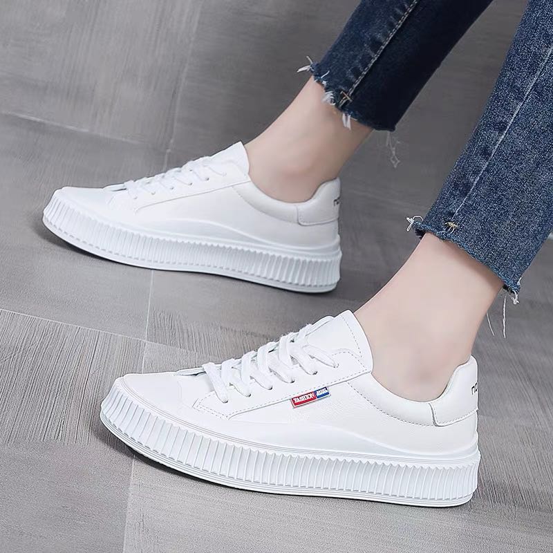 Pure white sneakers store