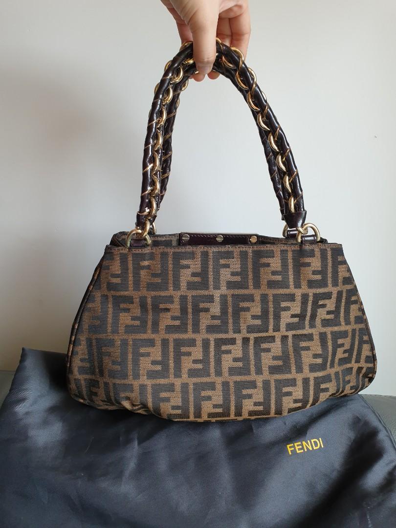 FENDI Zucca Vintage FF Logo Tote - A World Of Goods For You, LLC