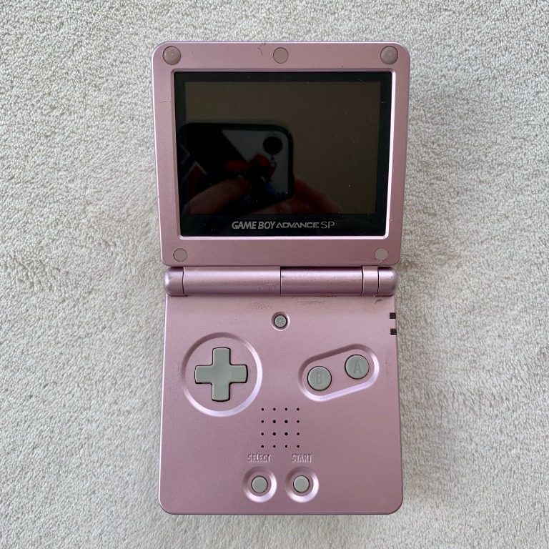 Gameboy advance hot sale sp pearl pink