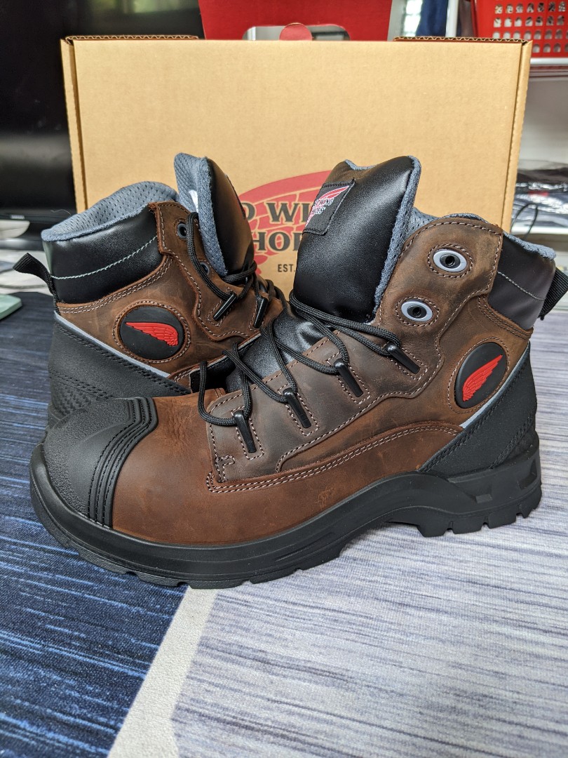 RED WING safety 3228, Men's Fashion, Footwear, Boots on Carousell