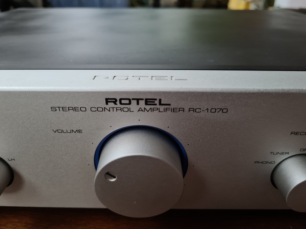 Rotel RC-1070 Control Amplifier 220V, Audio, Soundbars, Speakers ...