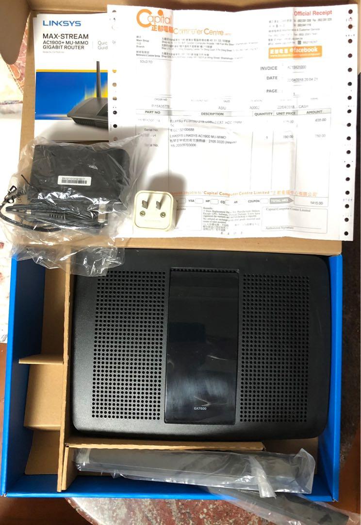 Linksys ea7500v2 clearance