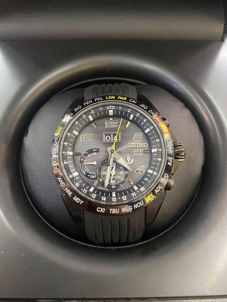 Seiko Astron GPS Solar Big Date (The Novak Djokovic Limited Edition),  Luxury, Watches on Carousell
