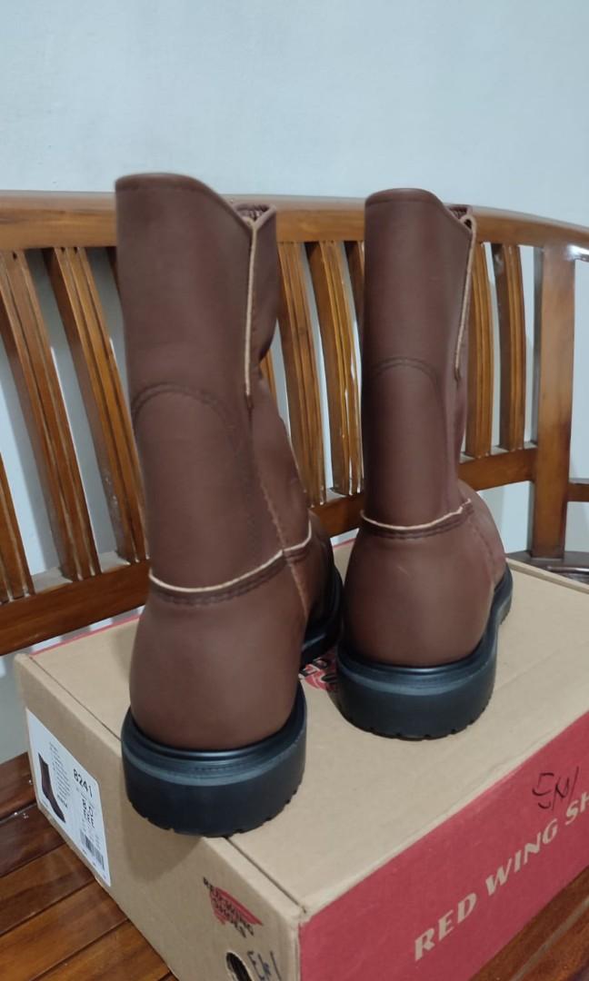 Sepatu safety red wing pecos shop
