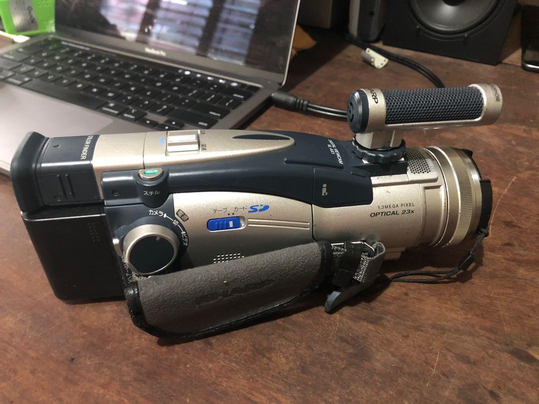 Sharp Camcorder Handycam, Photography, Video Cameras on Carousell