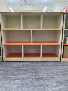 Shelf Cabinet Multiple Storage Wood Book Shelf
