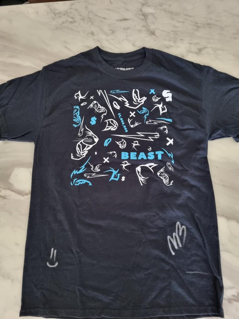 Mr beast store signed shirt
