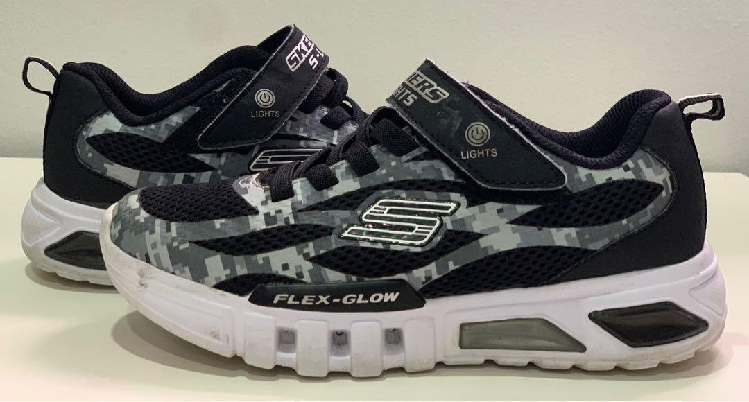 Skechers boys shop flex glow
