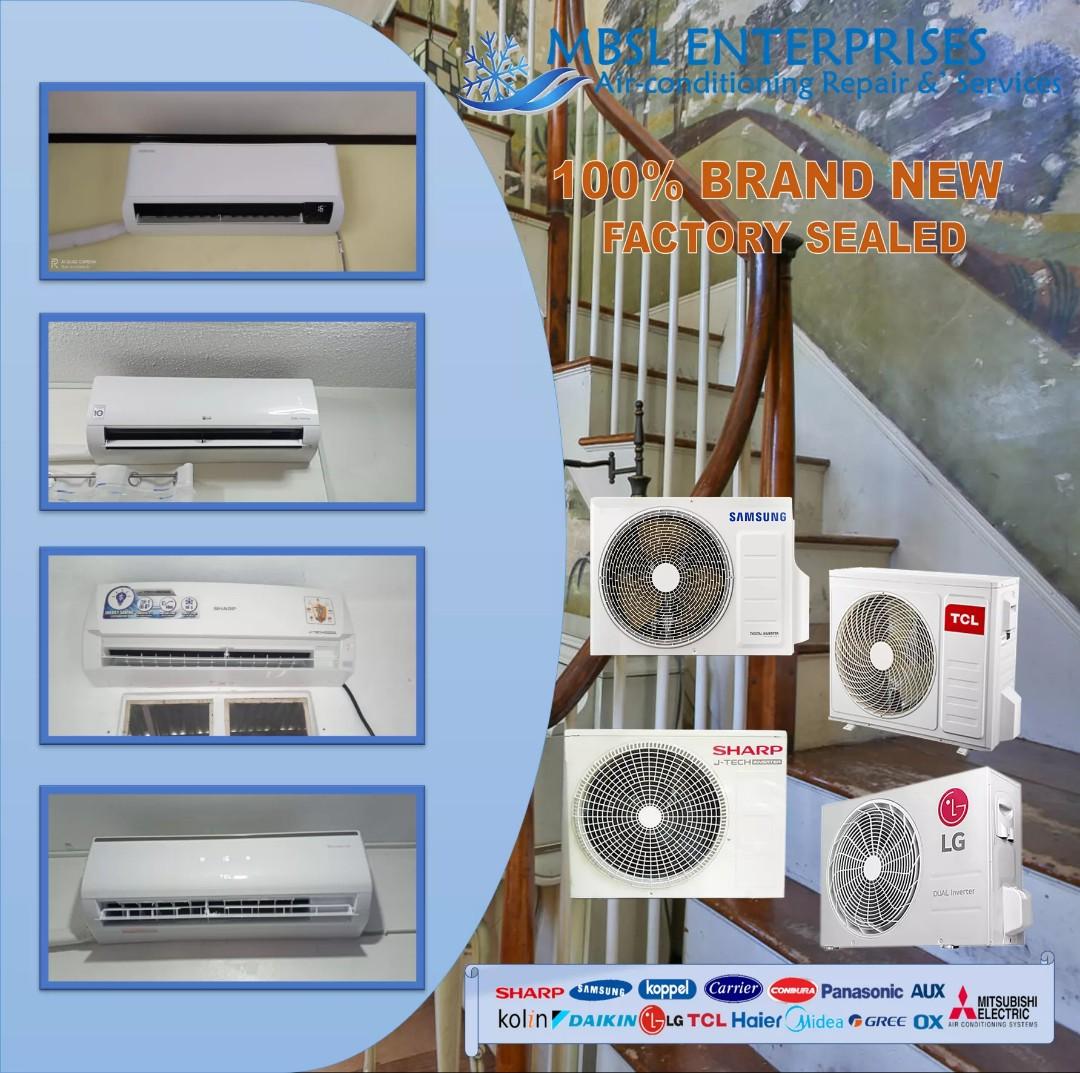 SPLIT TYPE AIRCON with FREE INSTALLATION !!, TV & Home Appliances, Air Conditioning and Heating
