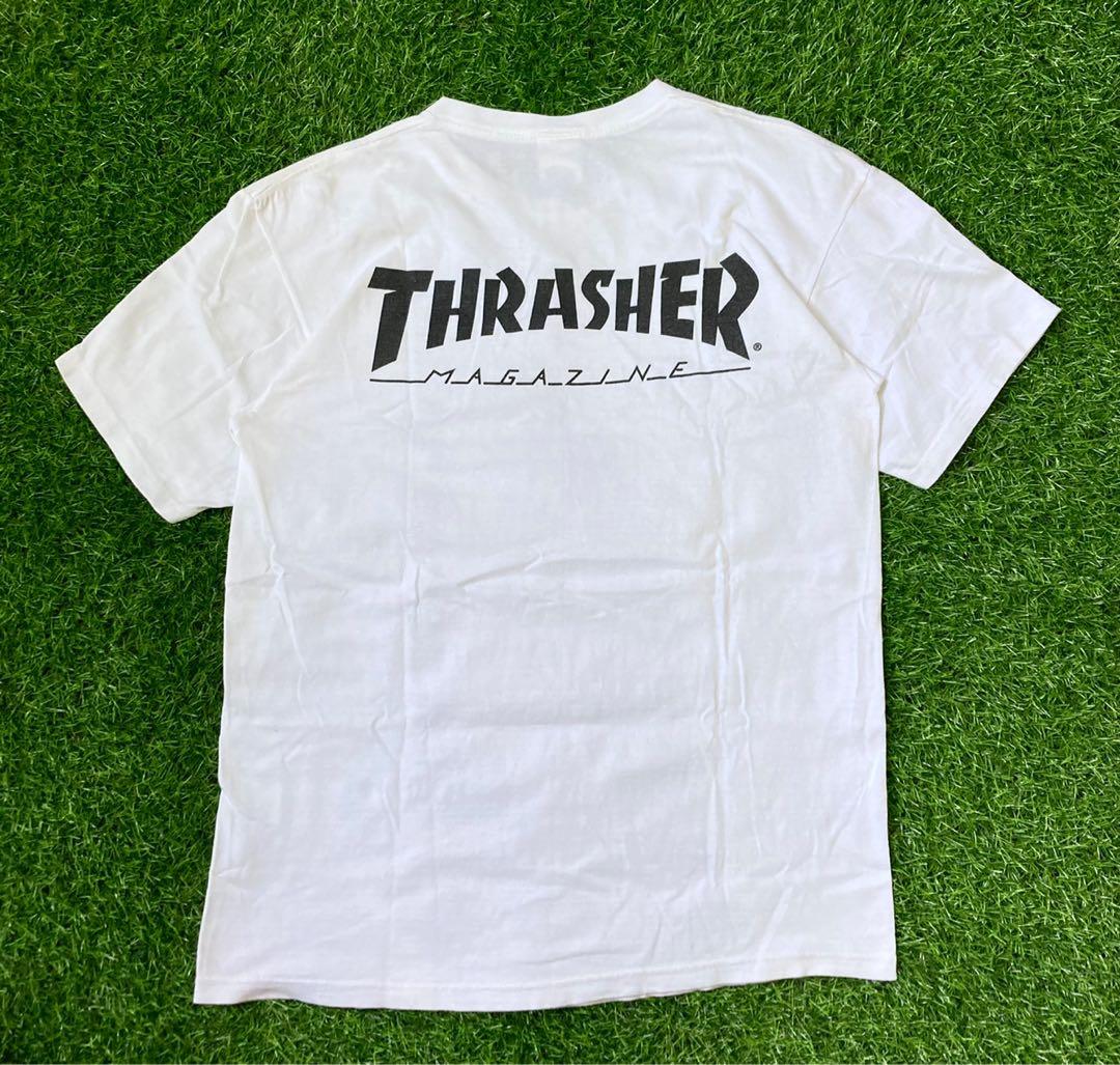 Supreme x Thrasher SS15 Spellout tee 