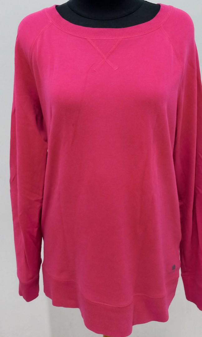 Sweater pink fanta Fesyen Wanita Pakaian Wanita Atasan di Carousell