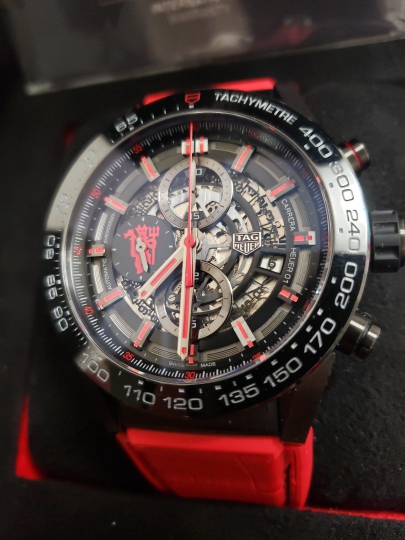 Tag heuer hotsell red devil edition