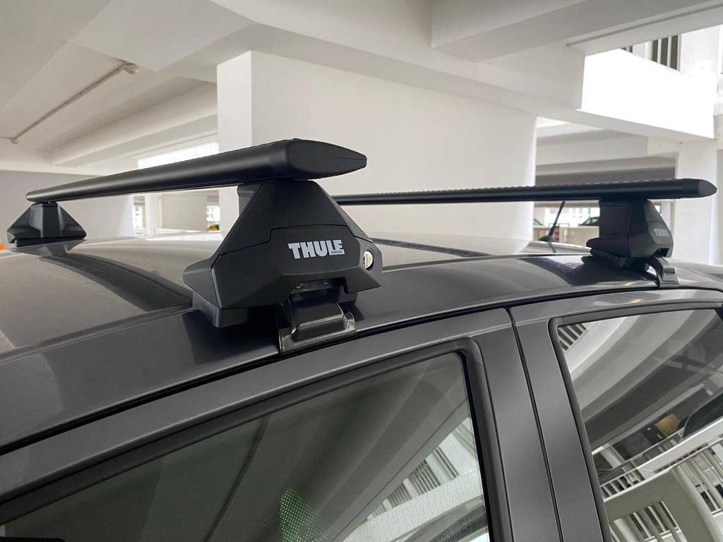 Thule Roof Rack with Honda Jazz/Fit (2018) Kit, Sports Equipment