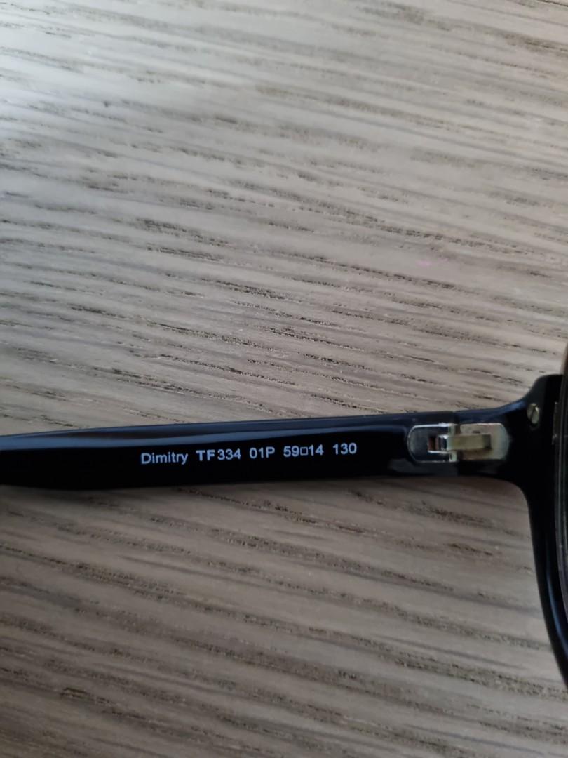 Tom Ford Sunglasses Dimitry TF334 01P Men s Fashion Watches