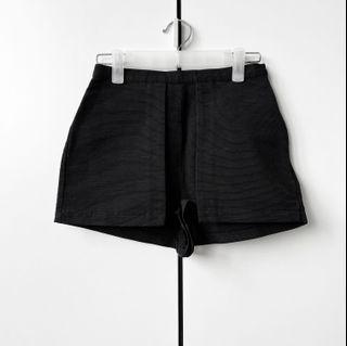 Topshop Ribbed Structured Skorts