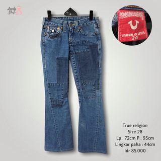 TRUE RELIGION - STRAIGHT ( women 