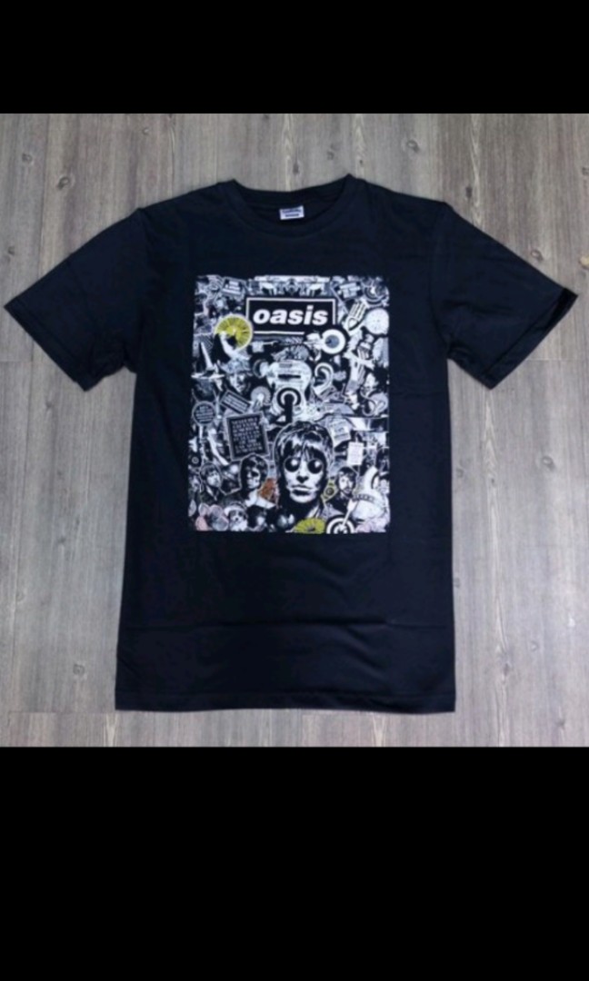 T-shirt/Kaos Band Oasis !, Fesyen Pria 