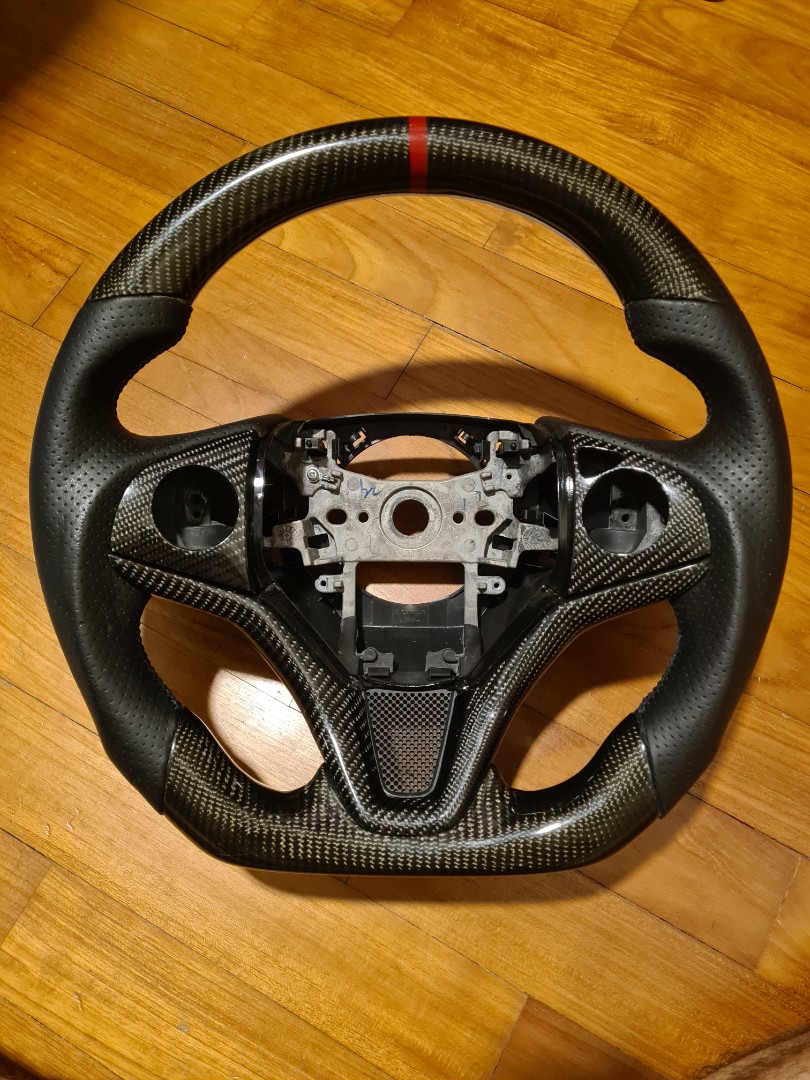 Vezel/HRV Carbon Fiber Steering Wheel, Car Accessories, Accessories on