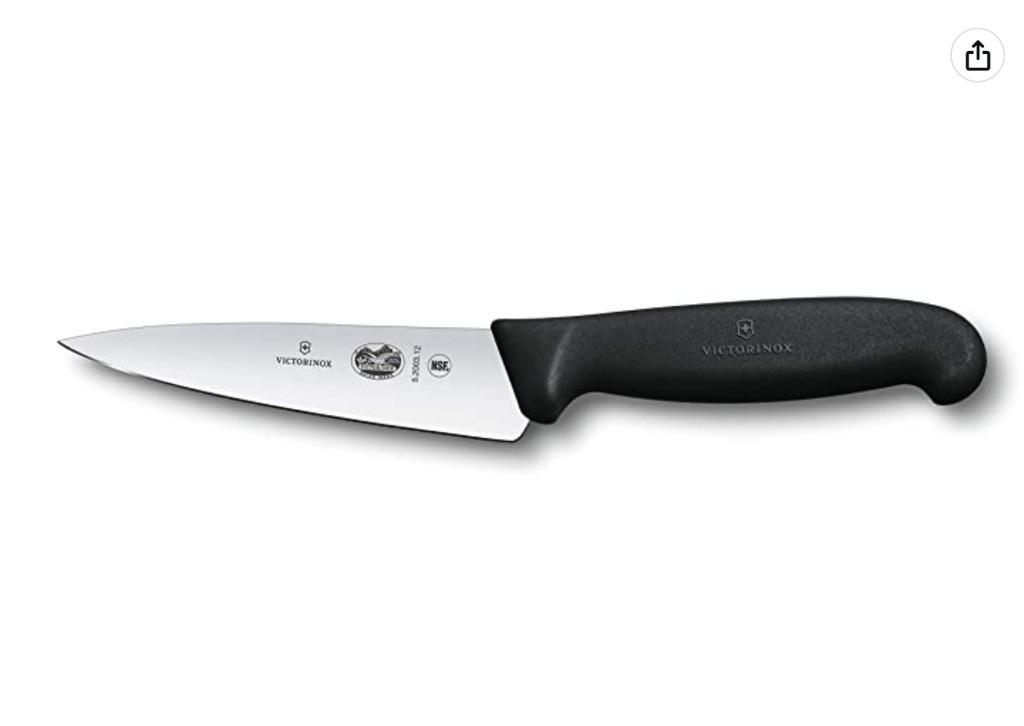 Victorinox Cooks Knife 5" blade (Category: Knives & Chopping Boards) located in Marikina City. Submitted by skowshop (Listing ID 1153239290, Image 1). Description: Blade Material Stainless Steel, carbon Brand Victorinox Color White About this item: Blade length: 5".^High carbon stainless steel blade is razor sharp and ice tempered to retain its sharpness longer^Soft-grip fibrox handle^Dishwasher safe #victorinox #cookingknife #victorinoxknife #vi