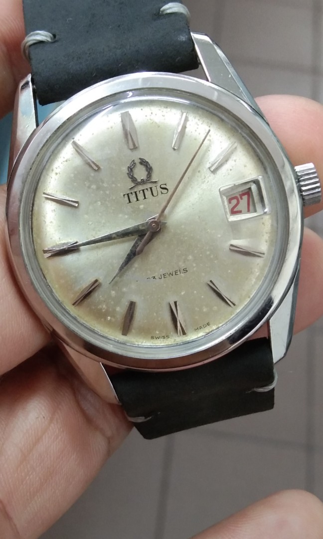 Vintage titus top watches prices