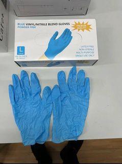 VINYL NITRILE BLEND GLOVES