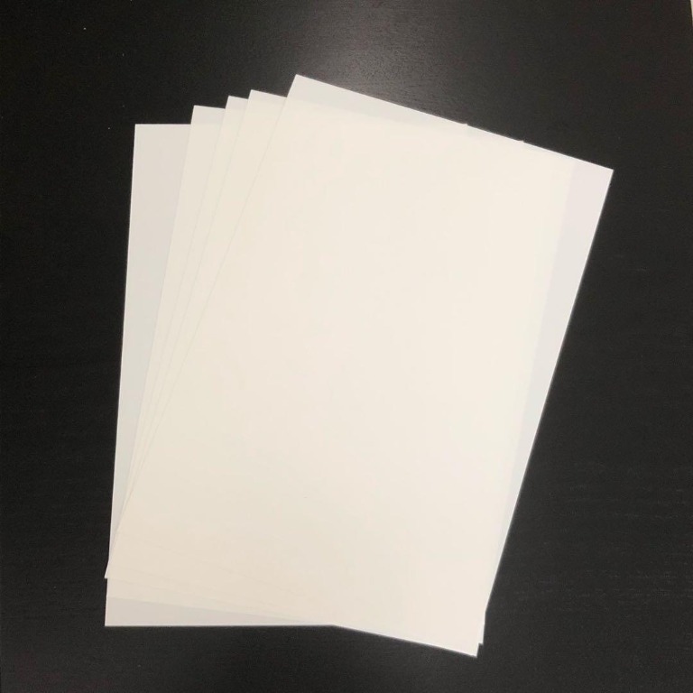 White A4 Shrink Plastic Shrinky Dink Plastic Sheet, Hobbies & Toys, Stationery & Craft, Craft